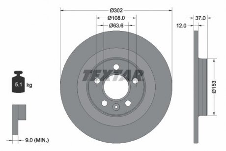 TEXTAR 92304703 (фото 1)