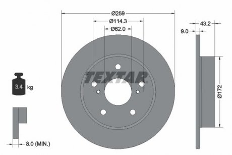 TEXTAR 92308303 (фото 1)