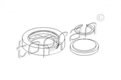 Сальник задней оси TOPRAN / HANS PRIES 100087