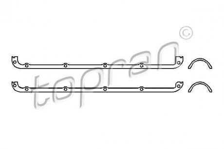 Набір прокладок TOPRAN / HANS PRIES 101526