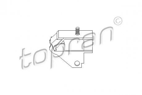Подушка двигателя TOPRAN / HANS PRIES 101550