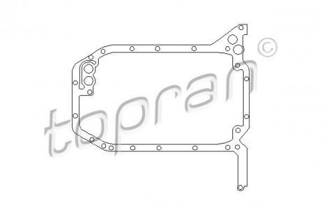 Прокладка масляного піддону TOPRAN TOPRAN / HANS PRIES 101593