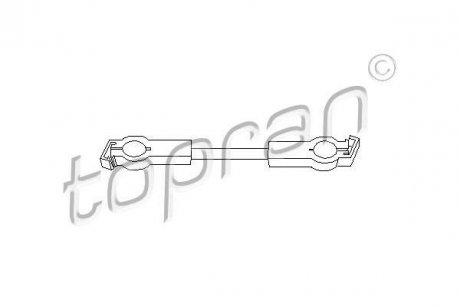 Шток вилки перемикання передач TOPRAN / HANS PRIES 102641