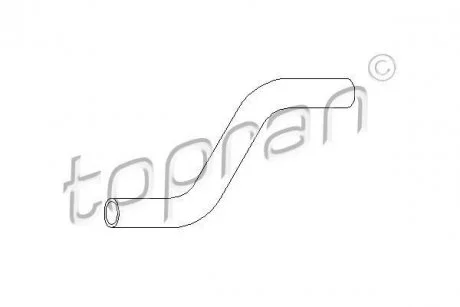 Патрубок системи охолодження TOPRAN / HANS PRIES 102713