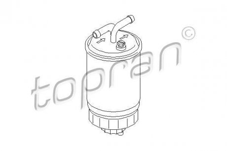 Фильтр топлива TOPRAN TOPRAN / HANS PRIES 102731