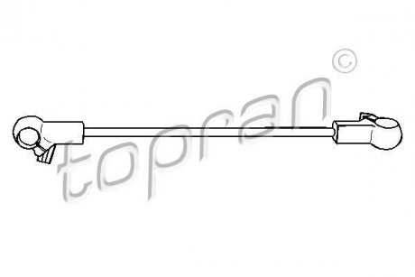 Шток вилки переключения передач TOPRAN / HANS PRIES 103077