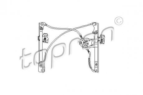 Стеклоподъемник TOPRAN / HANS PRIES 103099