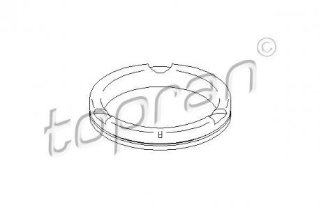 Підшипник кочення, опора стойки амортизатора TOPRAN / HANS PRIES 103744