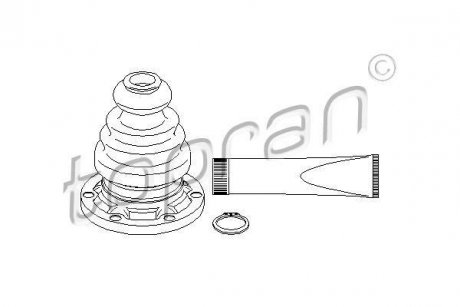 Пыльник приводного вала.) TOPRAN TOPRAN / HANS PRIES 104078