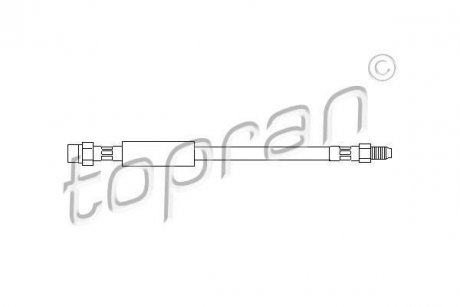 Шланг гальмівний TOPRAN / HANS PRIES 104433