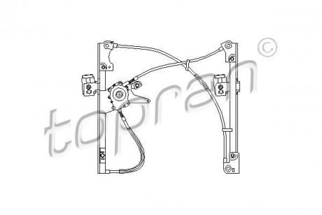 Стеклоподъемник TOPRAN / HANS PRIES 107389