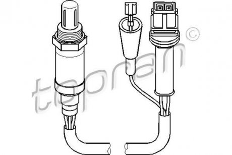 Лямбда-зонд TOPRAN TOPRAN / HANS PRIES 107542