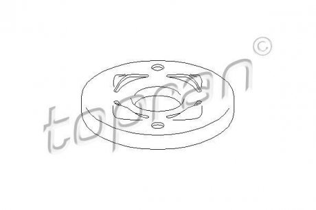 Тарелка пружины клапана TOPRAN / HANS PRIES 108083