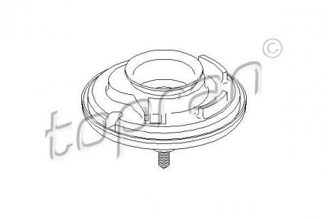 Тарілка пружини TOPRAN / HANS PRIES 108299