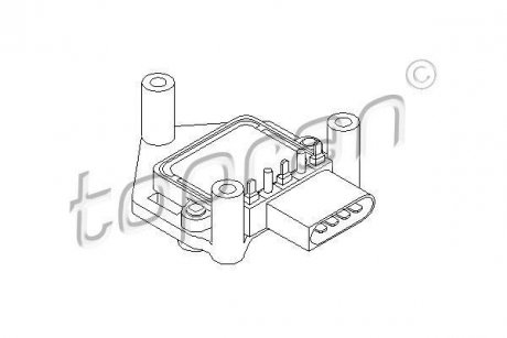 Модуль запалювання TOPRAN / HANS PRIES 108411