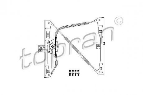Стеклоподъемник TOPRAN / HANS PRIES 108669