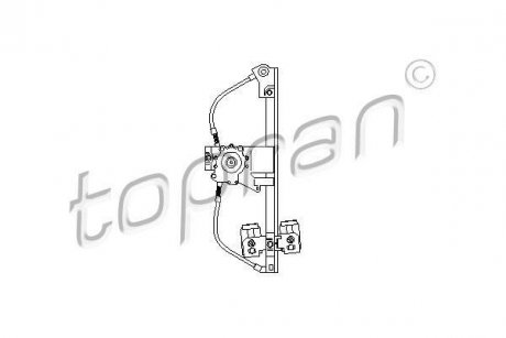 Стеклоподъемник TOPRAN / HANS PRIES 108673