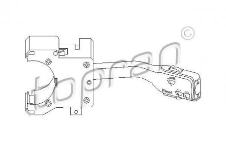 Переключатель стеклоочистителя TOPRAN / HANS PRIES 109133 (фото 1)