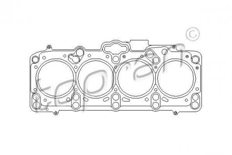 Прокладка головки цилиндров TOPRAN / HANS PRIES 109359