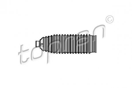 Пильовик кермової рейки TOPRAN / HANS PRIES 109440