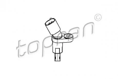 Фото датчик частоти обертання колеса TOPRAN / HANS PRIES 109755 Датчик частоти обертання колеса TOPRAN / HANS PRIES 109755