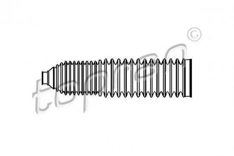 Пыльник рулевого механизма TOPRAN / HANS PRIES 110172