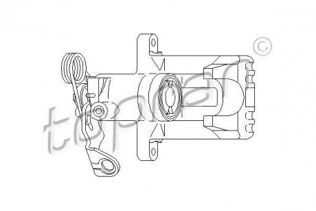Тормозной суппорт TOPRAN TOPRAN / HANS PRIES 110285