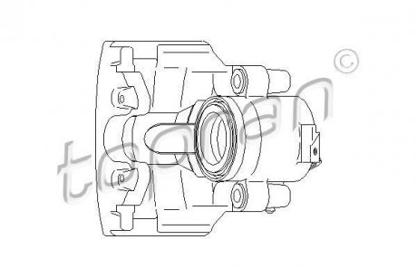 Тормозной суппорт TOPRAN / HANS PRIES 110288 (фото 1)