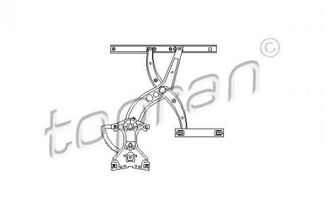 Стеклоподъемник TOPRAN TOPRAN / HANS PRIES 110557