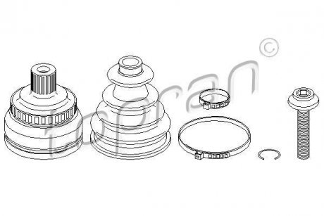 Шрус внешн. TOPRAN / HANS PRIES 110810