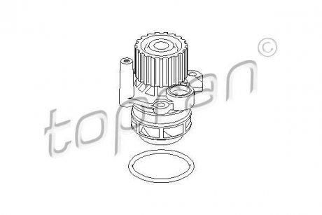 Насос води TOPRAN TOPRAN / HANS PRIES 110912