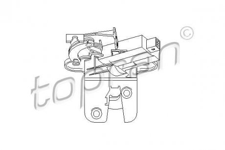 Замок / елементи замку TOPRAN TOPRAN / HANS PRIES 110950