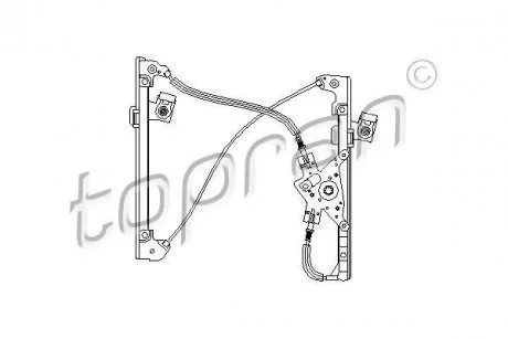 Стеклоподъемник TOPRAN / HANS PRIES 111255