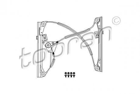 Стеклоподъемник TOPRAN / HANS PRIES 111266