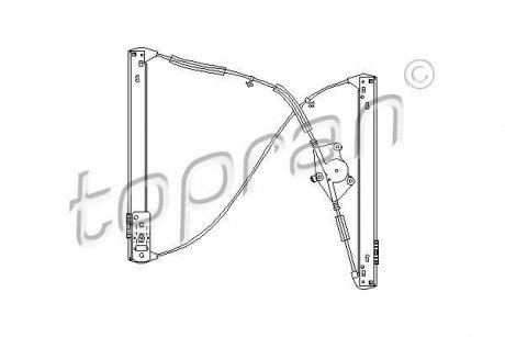 Стеклоподъемник TOPRAN TOPRAN / HANS PRIES 111275
