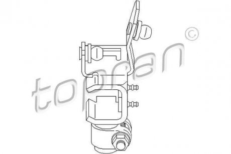 Важіль перемикання передач TOPRAN / HANS PRIES 111330