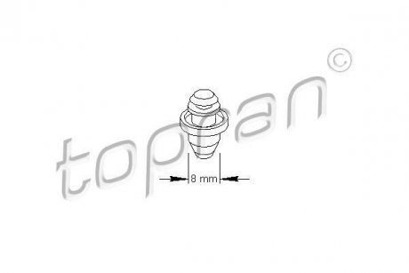 Пружинный зажим TOPRAN TOPRAN / HANS PRIES 111489