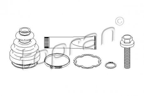 Пильовик привідного валу (набір) TOPRAN TOPRAN / HANS PRIES 111674