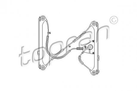 Стеклоподъемник TOPRAN / HANS PRIES 111713