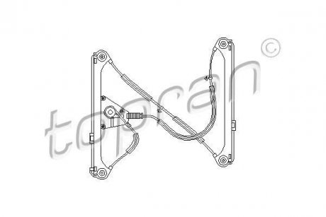 Стеклоподъемник TOPRAN / HANS PRIES 111714