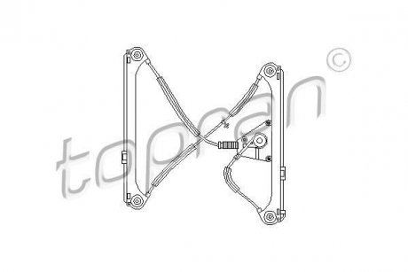 Стеклоподъемники TOPRAN / HANS PRIES 111715
