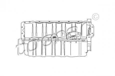 Масляный поддон TOPRAN / HANS PRIES 112342