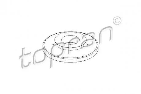 Фото тарелка пружины клапана TOPRAN / HANS PRIES 112415 Тарелка пружины клапана TOPRAN / HANS PRIES 112415