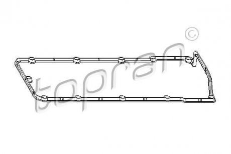 Uszczelka pokrywy zaworуw gumowa TOPRAN TOPRAN / HANS PRIES 112904