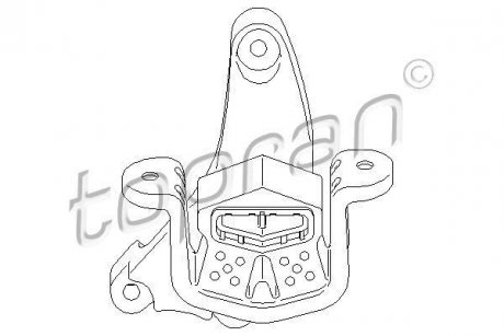 Подушка КПП TOPRAN TOPRAN / HANS PRIES 113343