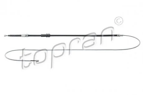 Трос ручного тормоза TOPRAN / HANS PRIES 115975