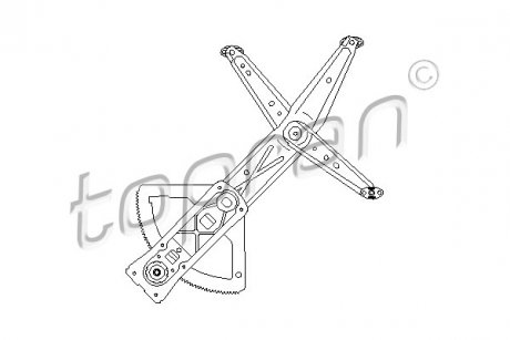 Стеклоподъемник TOPRAN / HANS PRIES 200044