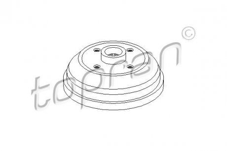 Тормозной барабан TOPRAN TOPRAN / HANS PRIES 200765