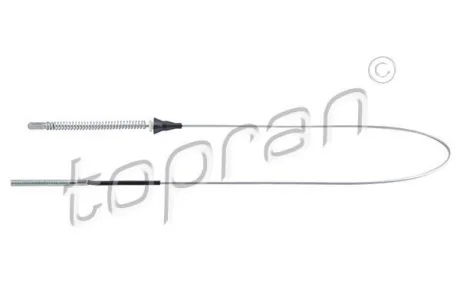 Трос ручного гальма TOPRAN TOPRAN / HANS PRIES 200876