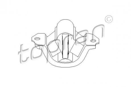 Подушка двигателя TOPRAN / HANS PRIES 201369